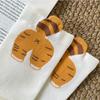 Breathable Embroidery Animal Pattern Socks Spring Autumn Cotton Calf Socks for Women Men Daily Wear Middle Tube Stockings
