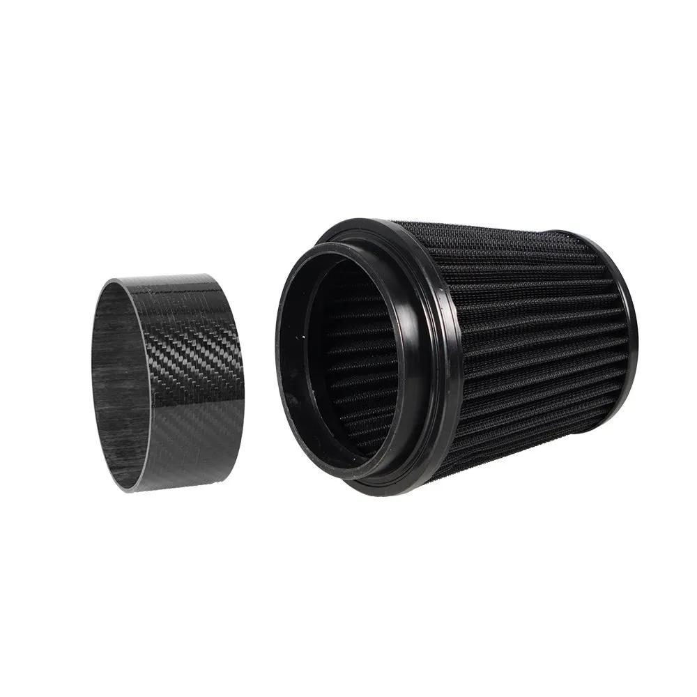 Hot Tube Intake Pipe Kit Black Cold Air Filter System Engine Parts Car Air Intake Duct Tube For BMW G20 G21 320I 330I Aluminium