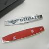 B-Bentley-B Metal Car LOGO Decals Badge Decoration Stickers Accessories For Bentley Flying Spur Continental GT Bentayga Mulsanne Knby4