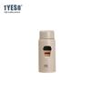 Tyeso 150ml Pocket Insulated Water Bottle Stainless Steel Compact Slim Design High Aesthetic Appeal Cute Perfect for Work Office with Coffee Sticker