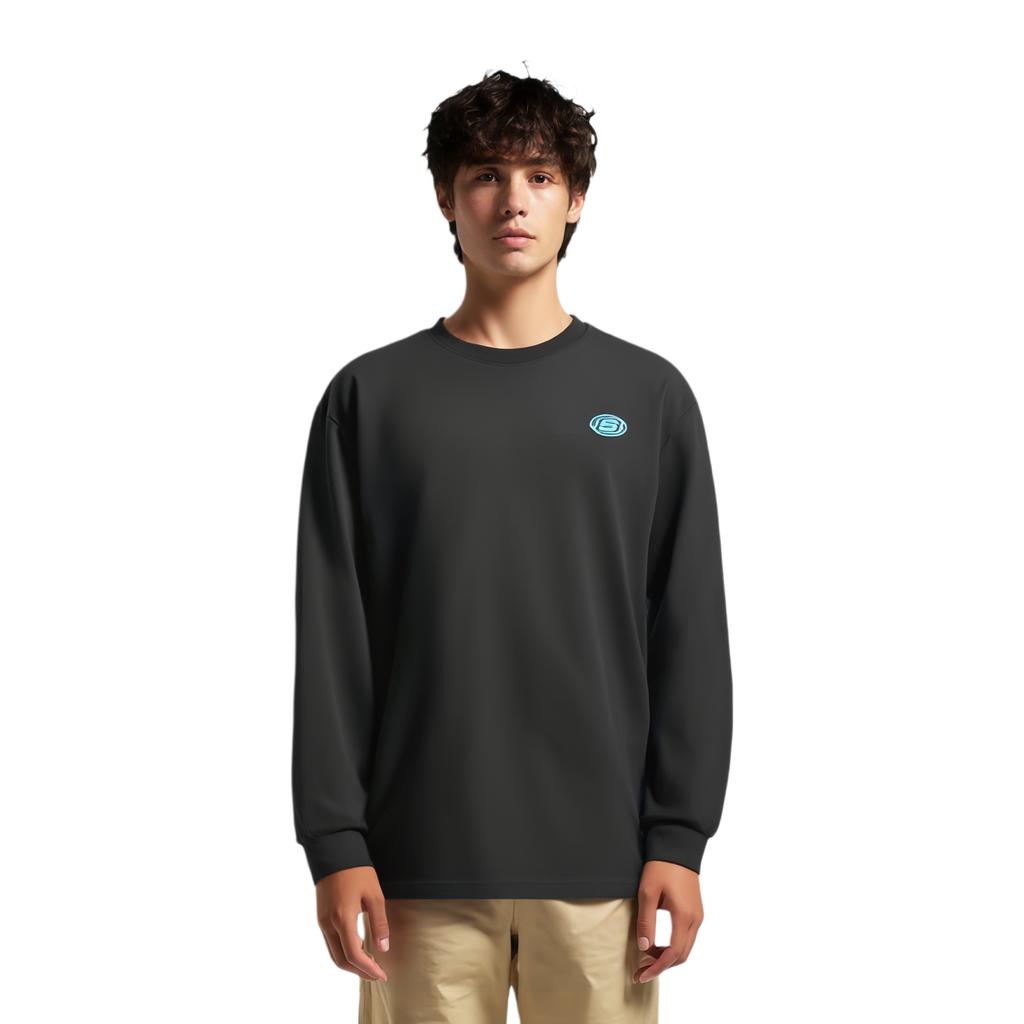 Skechers Sports Life Collection T Shirt Unisex Carbon Black L225U051-0018