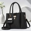 Neue gestreifte modische Handtasche mehrschichtig große Kapazität Umhängetasche hochwertig Tragetasche vielseitig Crossbody-Tasche