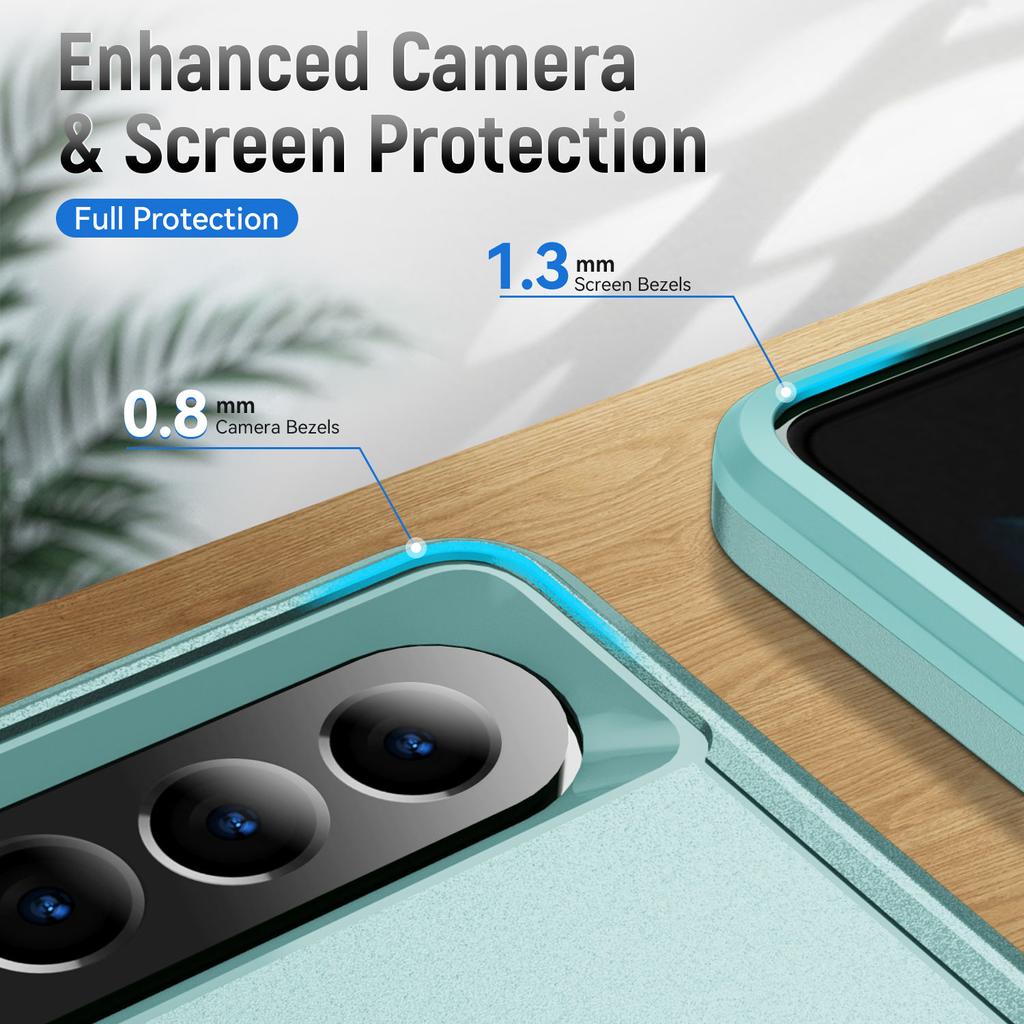 Pentru Samsung Galaxy Z Fold 4 5g Protecție de grad militar la modă Husă armura pliabilă anti-zgârieturi pentru Galaxy Z Fold 3