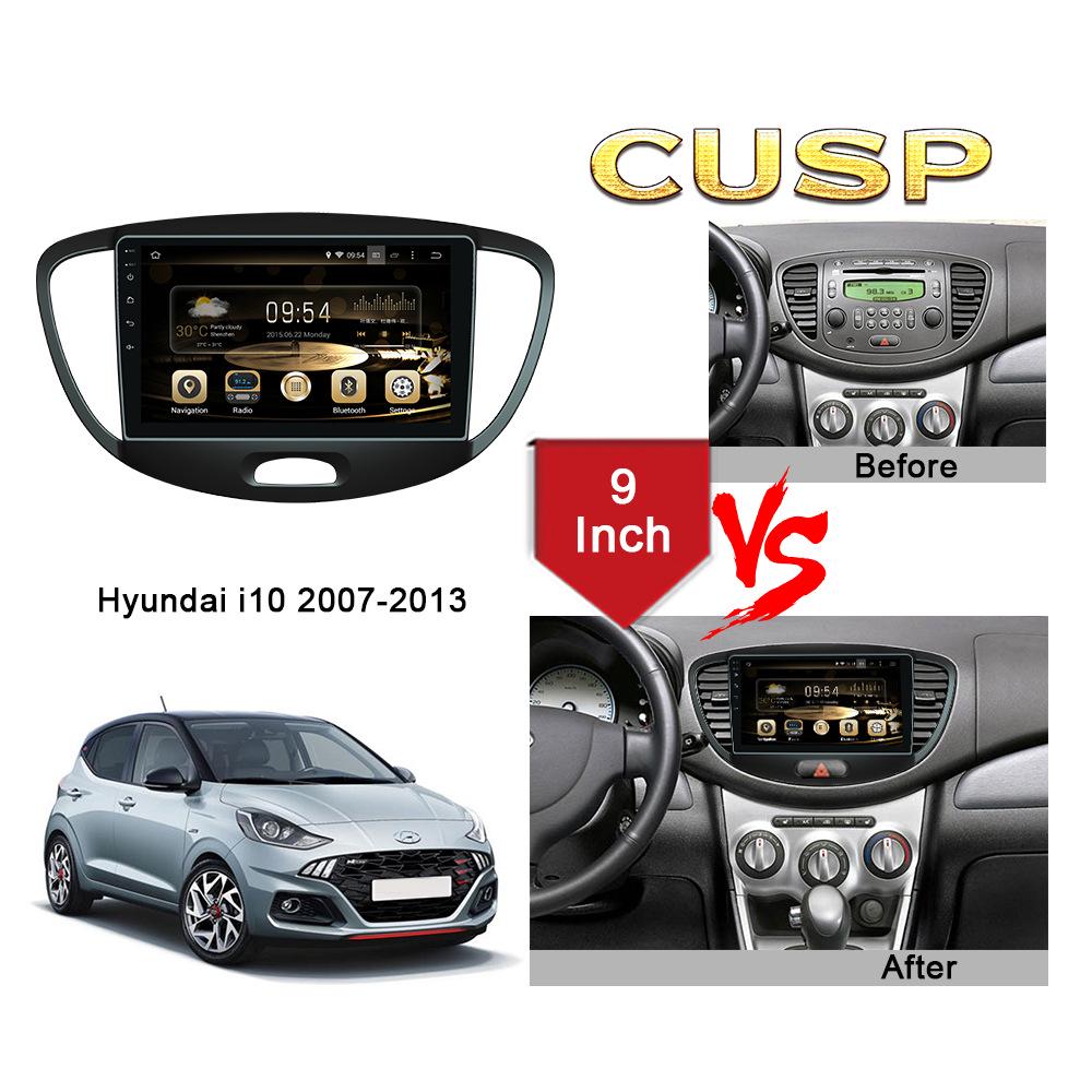9-inch Hyundai I10 CarPlay HD Screen with Rearview Camera & Driving Recorder