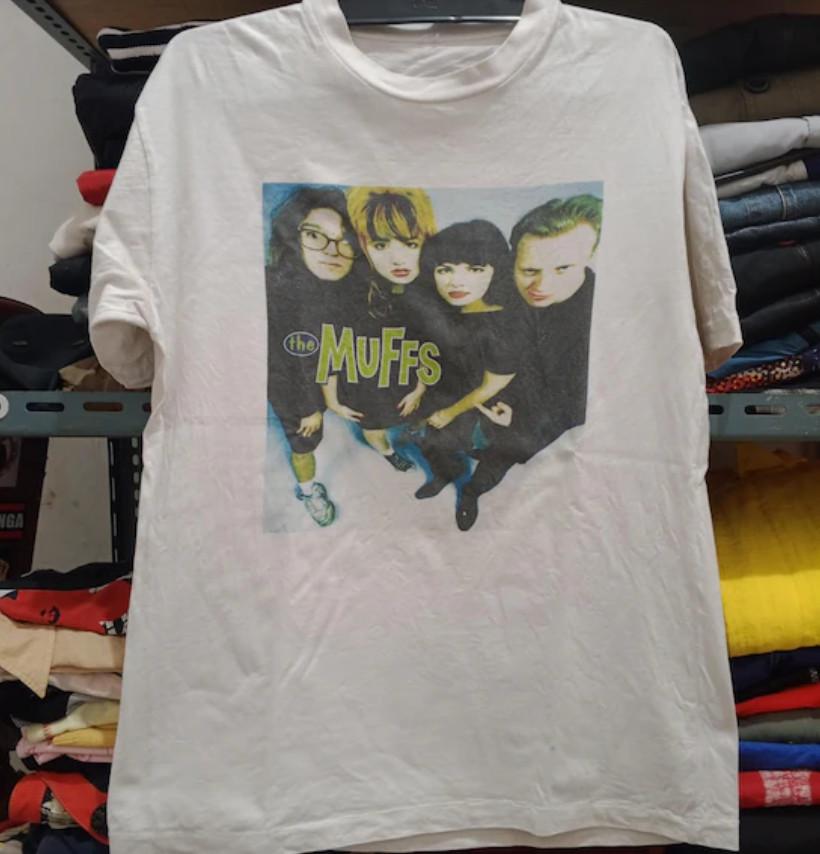 The Muffs Band Album 100% Cotton Adult T Shirt GE596 S