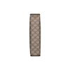 Gucci Bananya co-branded limited edition, printed brand logo, canvas leather trim, clutch, men's style, ebony color