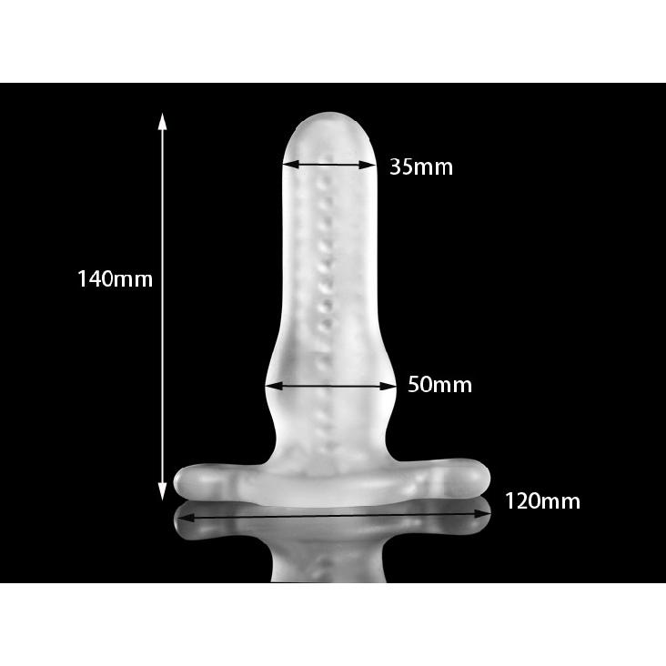 Weiches Silikon Anal Trainer Sex Produkte Anal Tunnel Butt Plug Prostata Massagegerät Hohl Anal Plug Männlicher Penis