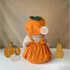 Spring New Halloween Baby Jumpsuit Ins Style Khai Pumpkin Shaped Baby Crawling Suit