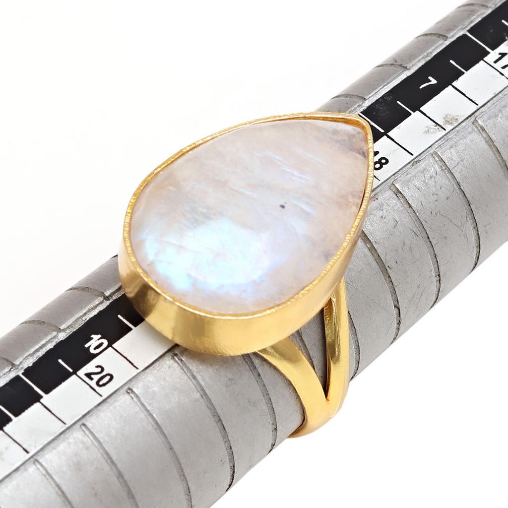Moonstone Gemstone Handmade Silver Jewelry  "9"