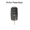 Car Key Cover Case Holder Keychain For Vw Volkswagen Polo Golf Passat Beetle Caddy T5 Up Eos Tiguan Jetta For Skoda Octavia A5