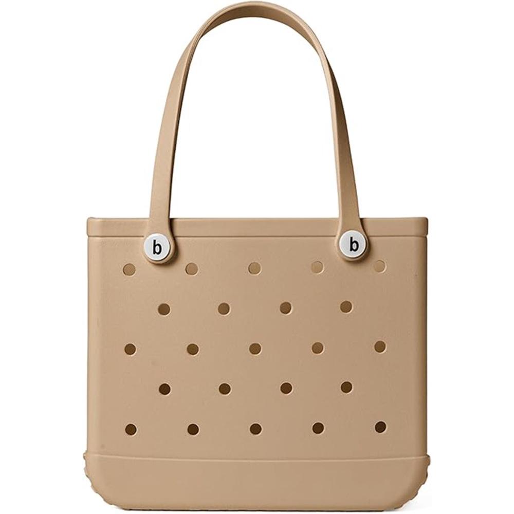 Expandable EVA Beach Pool Handbag: Fashionable, Solid Color, and Customizable