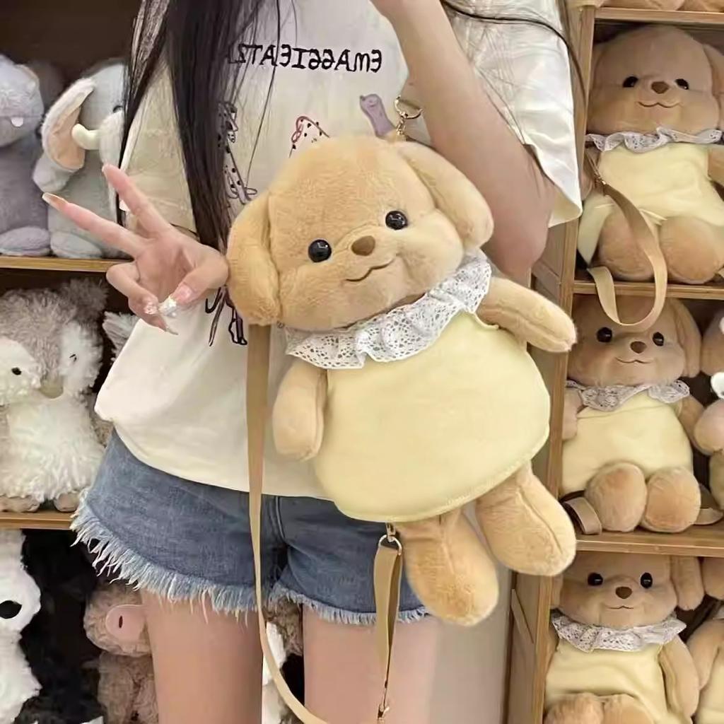 Sembel Schultasche Kleine Nase Ga Pudel Rucksack Puppentasche Sembel Hund Plüschpuppe