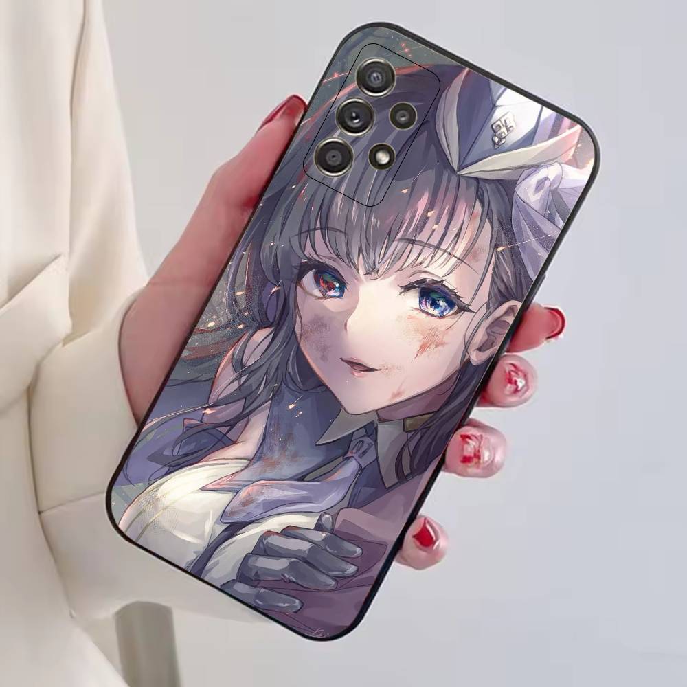 Game P-roject N-NIKKE Phone Case For Samsung S25,S24,S21,S22,S23,S30,Ultra,S20,Plus,Fe,Soft Silicone Black Cover
