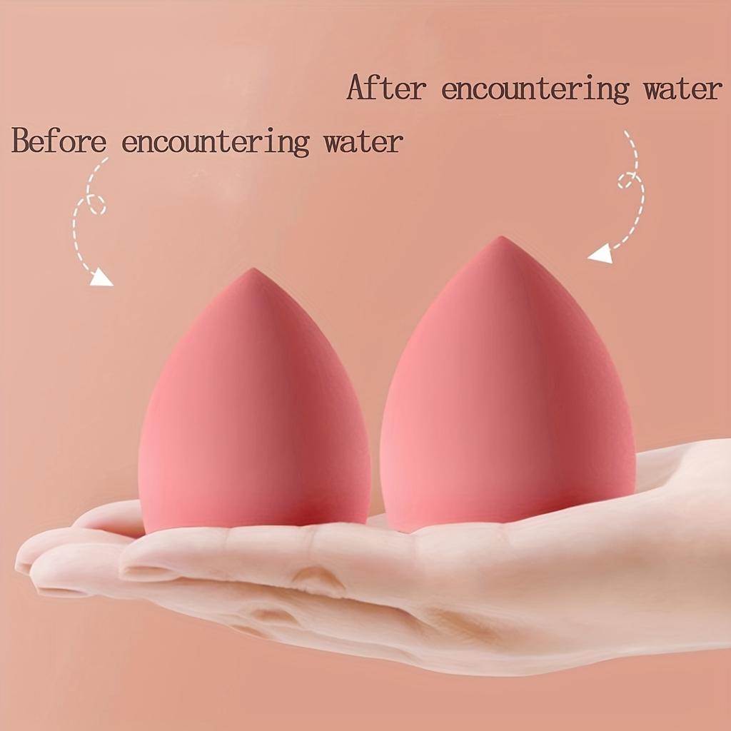 5pcs Powder Puff  Makeup Sponge Set, Triangle Makeup Puffs For Face Body, Wet And Dry Use Foundation Blender Sponge Beauty Tools