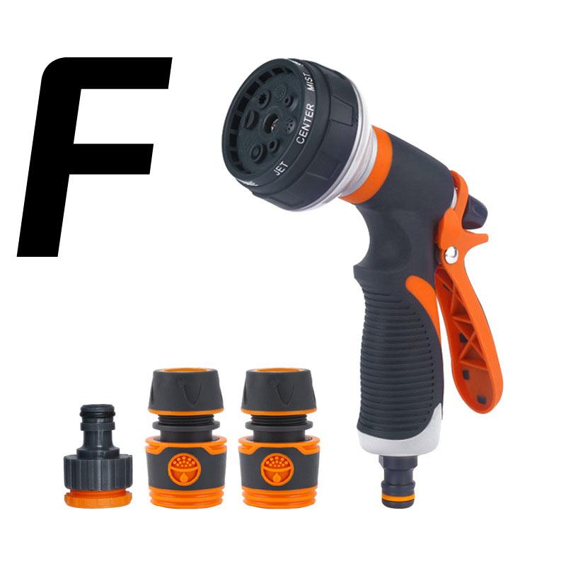 Watering Gun High Pressure 8 Modes Garden Spray Irrigation Watering Nozzle Plant Lawn Yard Watering Sprinkler Cleaning Sprayer