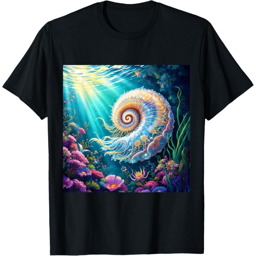 

Fantasy Nature Underwater World T-Shirt XXXXXL чёрный