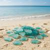 500g Crushed Sea Glass Frosted Sea Glass Decor Vase Filler Sea Glass Pieces  Beach Wedding