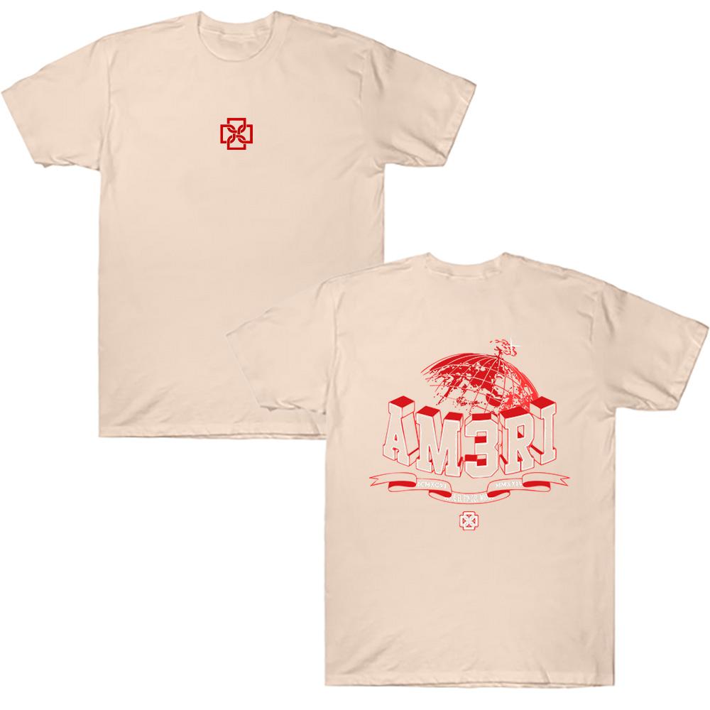 Duki Remera Irema DUKI AM3RI Graphic T Shirts Men Fashion Oversized Short Sleeve Tops Streetwear Unisex High Quality Cotton Tees