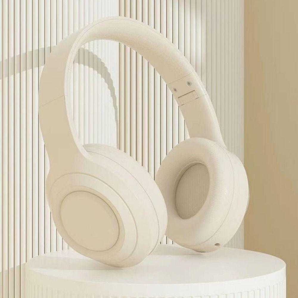 Bluetooth 5.3 Kabellose Bluetooth-Kopfhörer Verstellbarer Kopfbügel Sport Gaming Ohrhörer Büro
