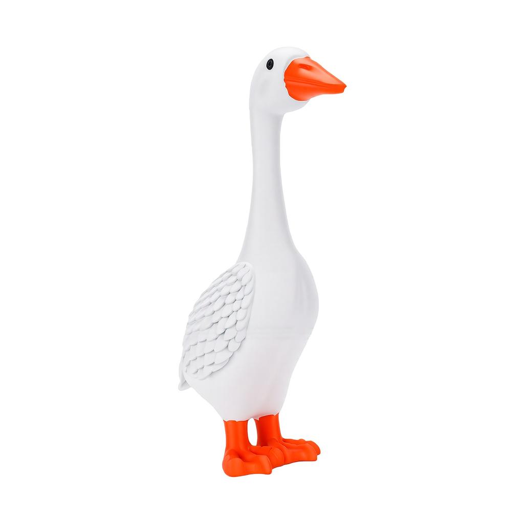 Resin Goose Statue Outdoor Yard Decor Lawn Ornament Patio Porch Decorative Sculpture for Home Garden Display