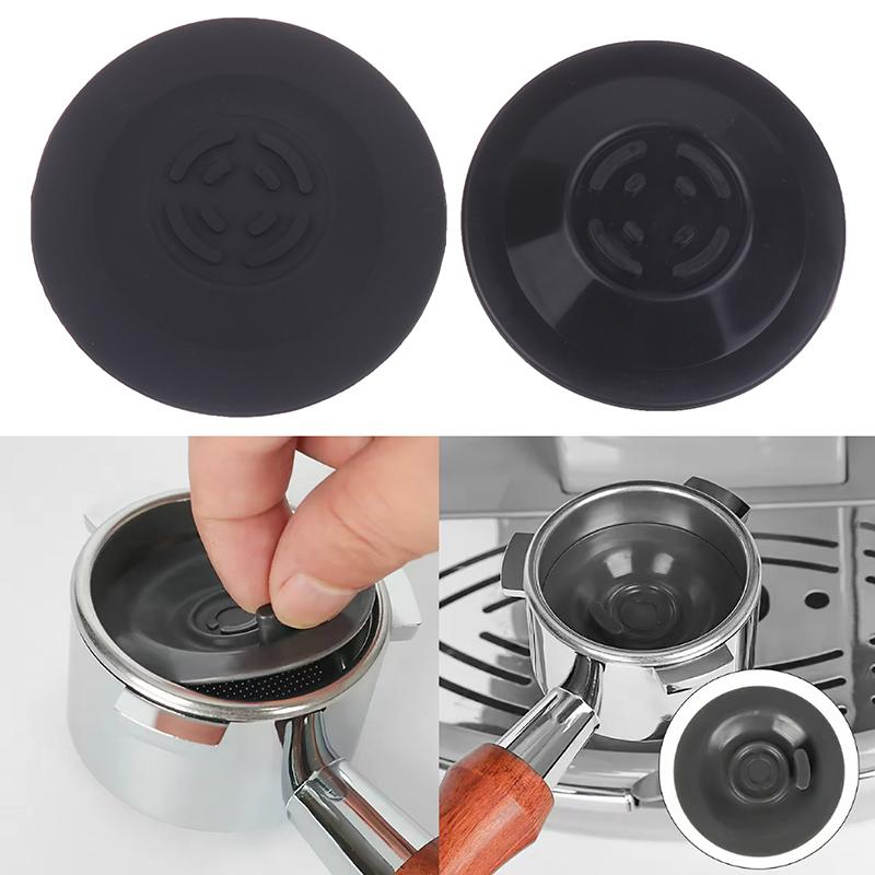 1/2 Pezzi Pastiglia Disco Pulizia Caffè Per Manico Breville Parte di Ricambio Riavvolgimento Strumento in Silicone Accessorio Macchina da Caffè Cieco