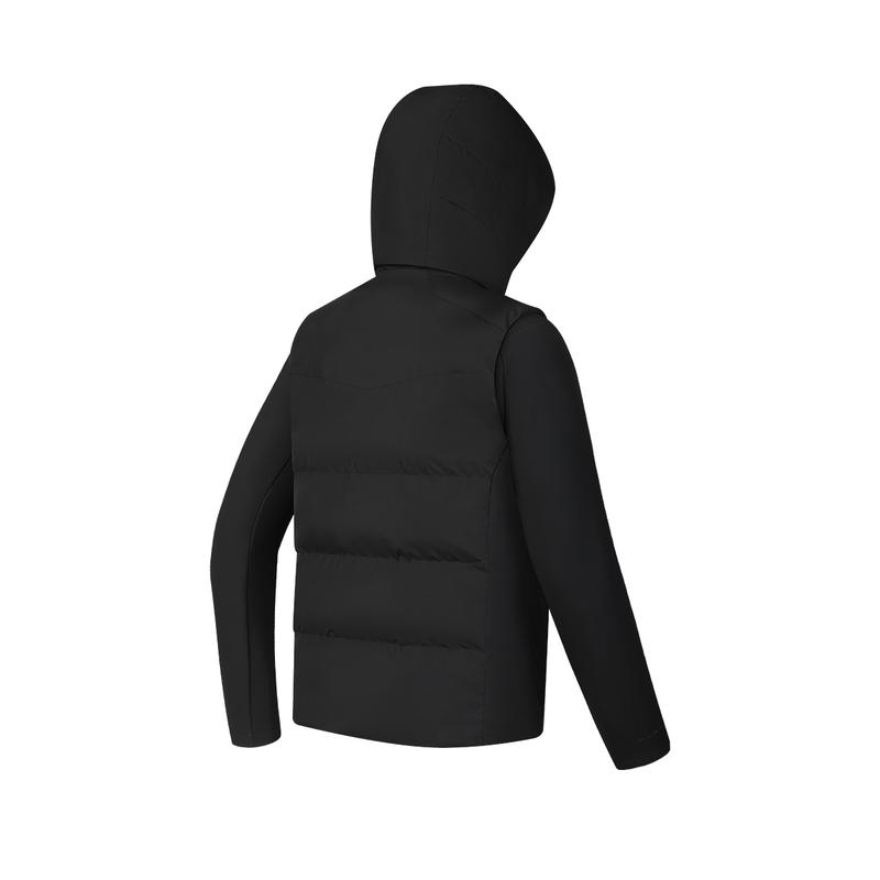 New FILA Down Jacket Men's Pitch Black A11M441906FBK