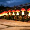 Solar Mushroom Lights for Garden Decor Waterproof Outdoor Garden Mushroom Lamp Solar LED Fairy Lights for Patio Path Yard Lawn