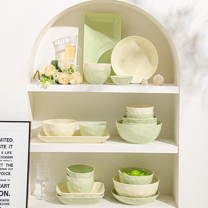 Cream Style Ceramic Dinnerware Set