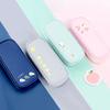 Pen Case Large Capacity Dust-proof Stationery Oxford Cloth Fruit Print Pencil Case for Daily Use