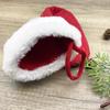 High-End Red Christmas Knitted Stockings with 26 Letters for Gifts & Decorations