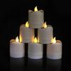 6pcs Romantic LED Candle  Lamp Waterproof Terrace Lamp Creative Solar Tea Lights  Halloween Festival