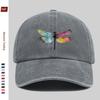 PC Niedliche Libellen-Print Baseballkappe Sexy Design Sonnenhut Bequem und Leicht Trucker Dekorativer Hut mit Verstellbarem S