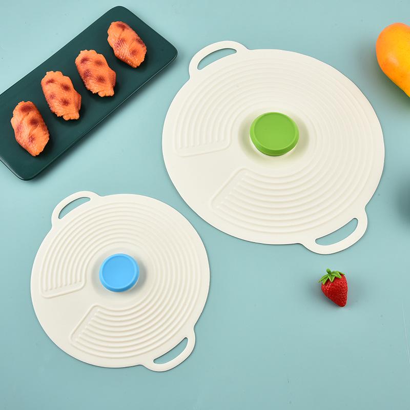 Silicone Fresh-Keeping Lid - Microwave & Splash-Proof Seal for Bowls, Pots, Plates