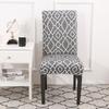 Spandex Seat Chair Cover Removable Slipcover Anti -Dirty Kitchen Cover For Banquet Wedding Dinner Restaurant Housse De Chaise 1pc for Home