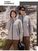 Men's and Women's Cotton-Padded Jacket: Thick, Warm, Hooded, Customizable Logo Windbreaker for Outdoor Work
