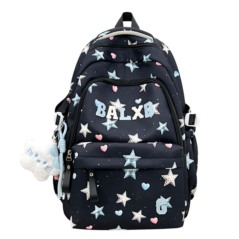 Schoolbag Girls Schoolbag 1011 New High School Students High Value Ins Wind Backpack High School Students Large Capacity Backpack