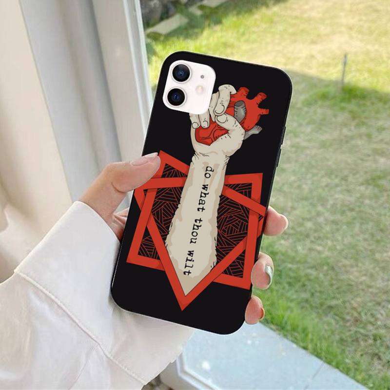 FHNBLJ Oxxxymiron Phone Case for iPhone 11 12 13 Mini Pro Max 8 7 6 6S Plus X 5 SE 2020 XR XS Funda Case