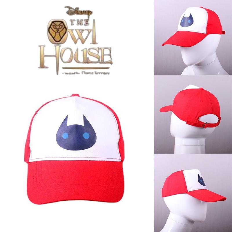 House The Owl Luz Cosplay Baseball Cap Red Breathable Hat Outdoor Hiphop Hat