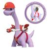 Mini Super Dino ABS Deformation Dinosaur Toys Action Figures SuperDino Dean/Cera/Ben Rescue Toy for Children Gift
