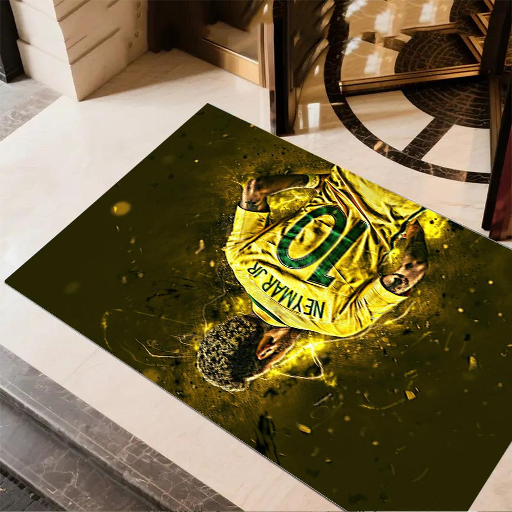 Ronaldo's Iconic Celebration Area Rug Design for Kitchen Living Rooms Outdoor Hallway Antislip Carpet Office home decor Spiritual Gift