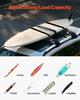 Roof Rack Pads for Crossbar 88lbs Load Capacity for Kayak Canoe Surfboard