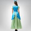 Milky Time Halloween Cosplay Cinderella, Drizella, Anastasia, and Lady Tremaine Dresses for Women (Drizella, Size L)