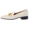 Gucci Horsebit Leather Loafers Women's White 700064 C9D00 9022