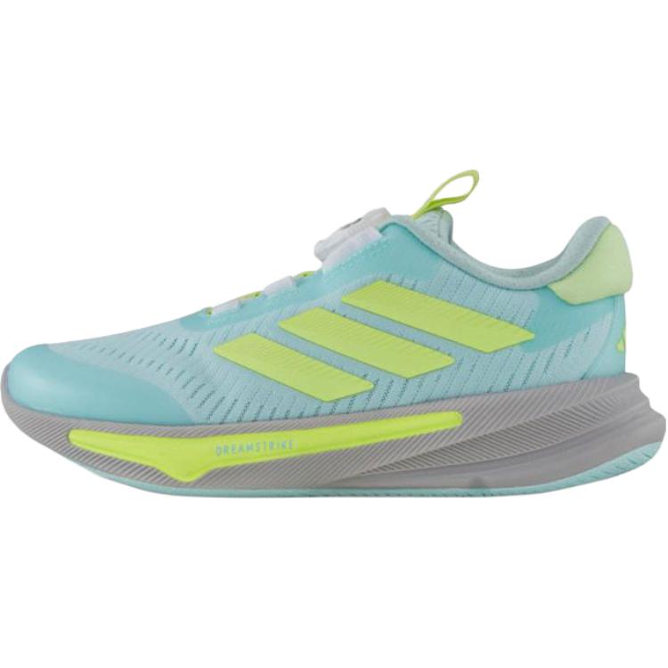 Adidas Supernova Ease Abrasion Resistant Low Top Kids  Running Shoes Blue Green Kids  Sneakers HP3578