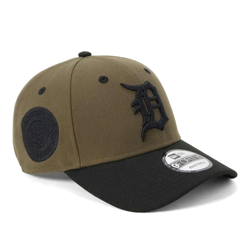 New Era 9FORTY Cloth Strap Cap 14948205 NER36C6265 DET Moss New Era Cap Side Patch MLB ONSPOTZ Special Order SIDE PATCH 2Tone MLB Detroit Tigers 940