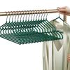 Anti-slip Plastic-coated Clothes Hanger Clothes Drying Rack Thickened Stainless Steel Clothes Support Seamless Clothes Hanging Rack