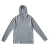 Waffle Pullover Hoodie Solid Color Long Sleeve Sweatshirt Men Hoodies Gray TB0A2B8K-052