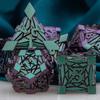 Dnd Metal Dice Set Dungeon And Dragon Rpg Dice Polyhedral D&D Dice For Rpg D+D Rolling Game Dice D And D Dice D20 D12 D10 D8 D6