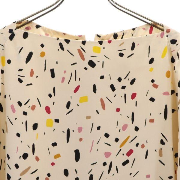 Unused Unaca Overall Handle Long Sleeve One Piece 38 Beige Women Used