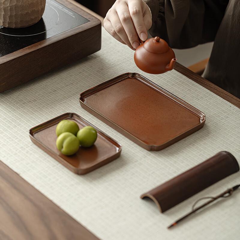 Zhishi New Chinese Style Square Fruit & Snack Plate